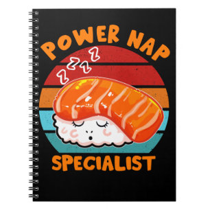 Caderno Espiral Comida Japonesa Sushi Lover Kawaii