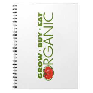 Caderno Espiral Comida orgânica