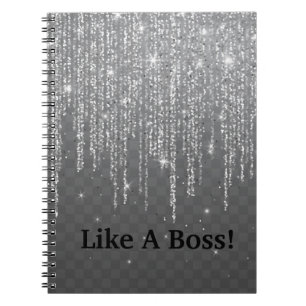 Caderno Espiral Como um notebook brilhante chefe