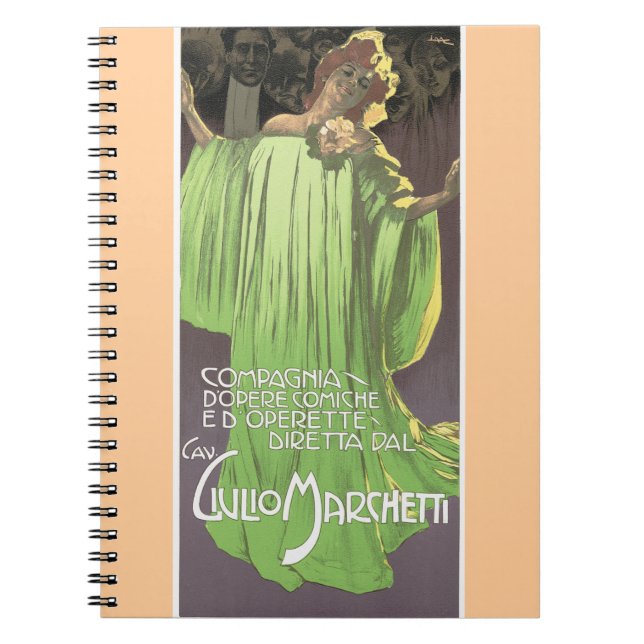 Caderno Espiral Compagnia d'Opere Comiche (Frente)