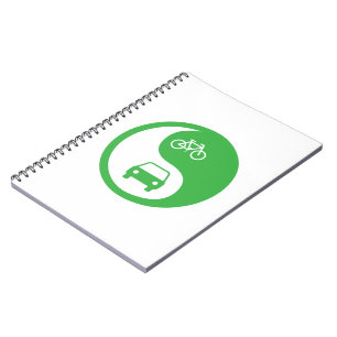 Caderno Espiral Compartilhe a estrada Yin Yang