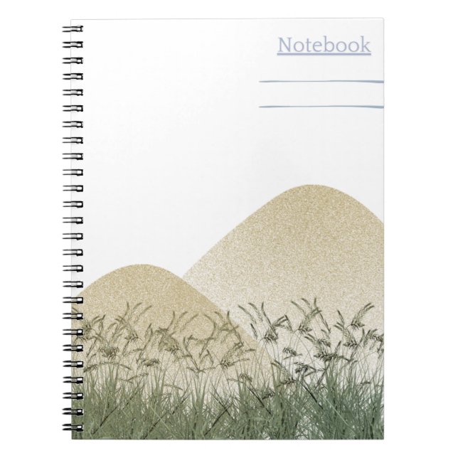 Caderno Espiral Composição do notebook (Frente)