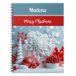 Caderno Espiral Composição Flor de Inverno