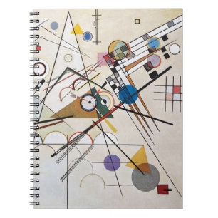 Caderno Espiral Composição VIII Arte Abstrata de Kandinsky