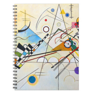 Caderno Espiral Composição VIII de Kandinsky