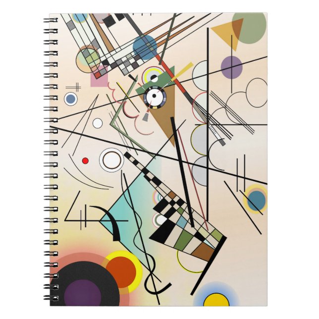 Caderno Espiral Composition VIII by Wassily Kandinsky (Frente)