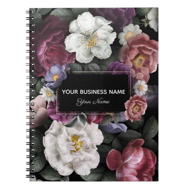 Caderno Espiral Compro Florist Personalizado (Frente)