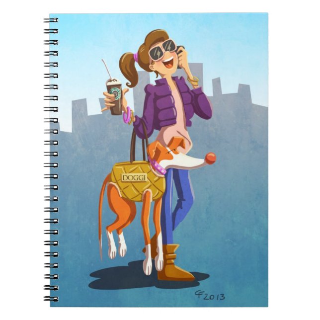 Caderno Espiral Computador portátil (Frente)