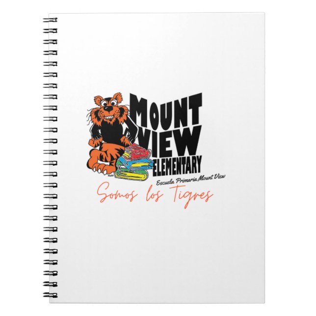 Caderno Espiral Computador portátil fotográfico espiral da MTV (Frente)