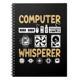 Caderno Espiral Computer whisper