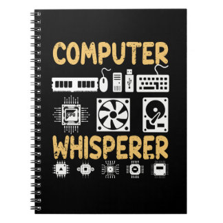 Caderno Espiral Computer whisper
