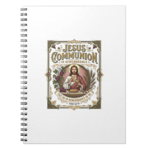 Caderno Espiral Comunhão de Jesus Comunhão de Jesus Fé Cristã Vi