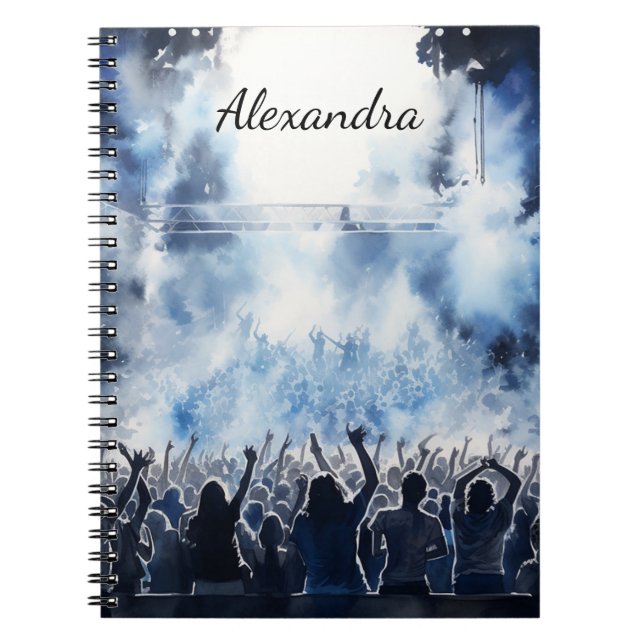Caderno Espiral Concerto de Música (Frente)