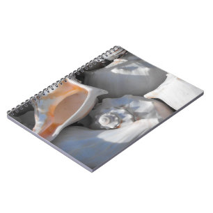 Caderno Espiral Conchas Fechadas