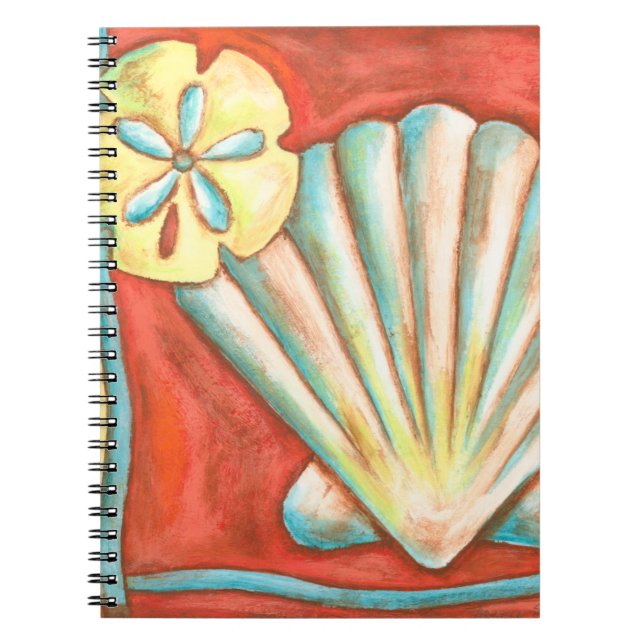 Caderno Espiral Conchas Rustic Orange (Frente)