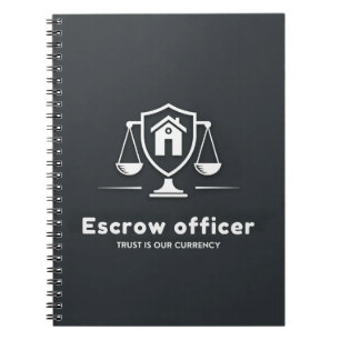 Caderno Espiral Confiança É Nossa Moeda – Oficial de Custódia
