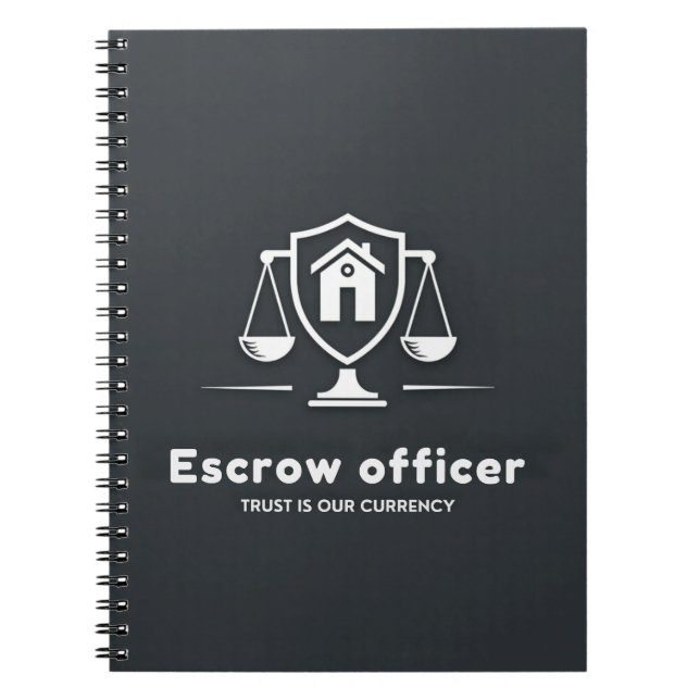 Caderno Espiral Confiança É Nossa Moeda – Oficial de Custódia (Frente)