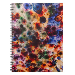 Caderno Espiral Confias de gelatina coloridas