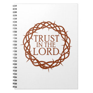 Caderno Espiral Confie no Senhor