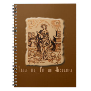 Caderno Espiral Confie que eu mim é um alquimista!