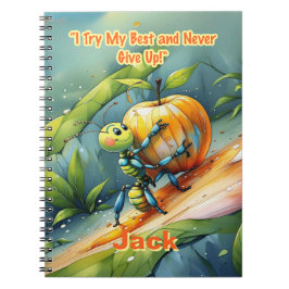 Caderno Espiral Confirmação Infantil: "Eu Tento o Meu Melhor e Nun