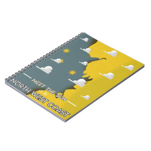 Caderno Espiral Conheça o Sol, na Costa Noroeste