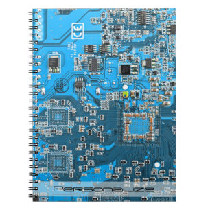 Caderno Espiral Conjunto de circuito impresso Conselho de circuito