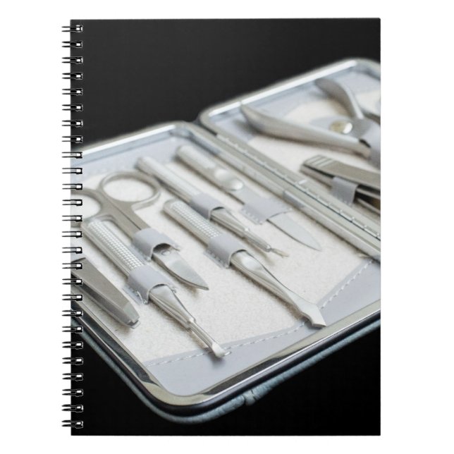 Caderno Espiral Conjunto de manicura (Frente)