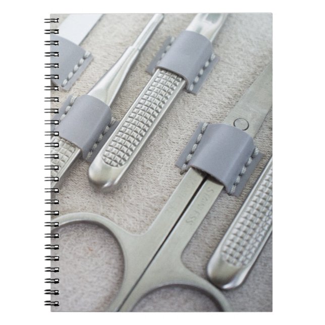 Caderno Espiral Conjunto de manicura (Frente)