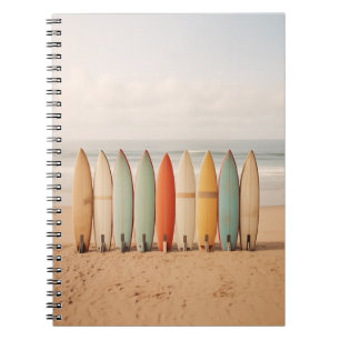 Caderno Espiral Conselhos do Surf Vintage