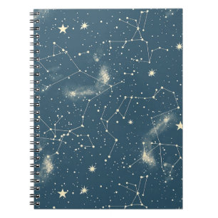 Caderno Espiral Constelação Celestial - Noite Estelar (2)