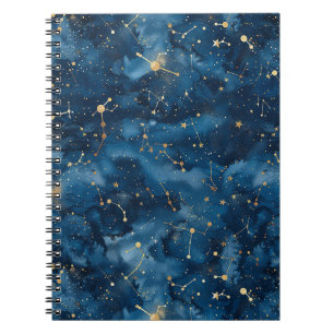Caderno Espiral Constelação Celestial - Noite Estelar (7)