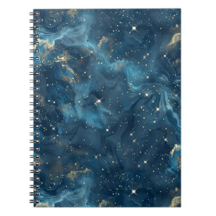Caderno Espiral Constelação Celestial - Noite Estelar (8)