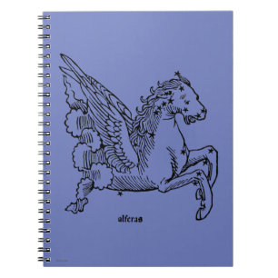 Caderno Espiral Constelação: Pegasus