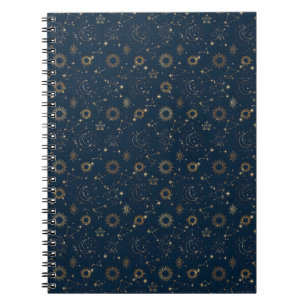 Caderno Espiral Constelações Noturnas