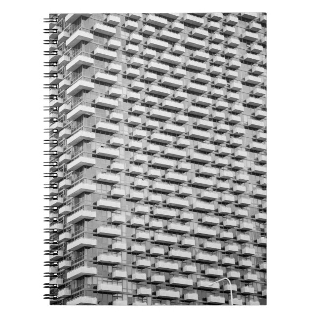Caderno Espiral CONSTRUÇÃO CONCRETA DE cinzas (Frente)