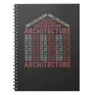 Caderno Espiral Construção de arquitetura moderna