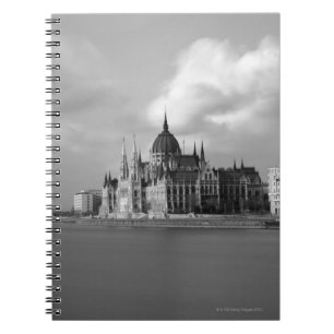 Caderno Espiral Construção húngara do parlamento