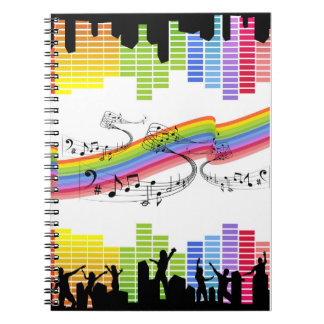 Caderno Espiral Continue dançando