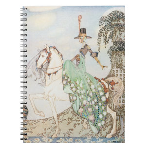 Caderno Espiral Conto de Fadas Vintage, Princesa Minette, Kay Niel