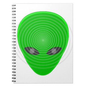 Caderno Espiral Controle da mente do Alienígena