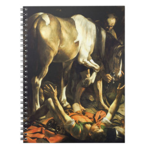 Caderno Espiral Conversão De Caravaggio Para Damasco De Rua Paul