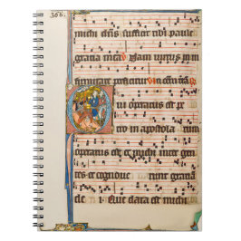 Caderno Espiral Conversão do Manuscrito de Paul Medieval do santo