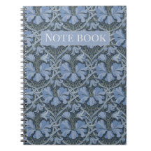 Convite com padrão floral em aquarela azul elegant