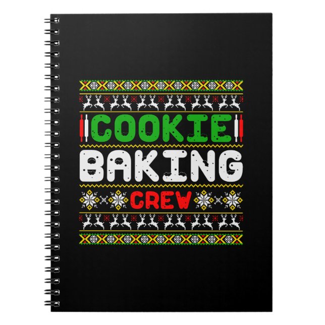Caderno Espiral Cookie Baking Crew-50000 (Frente)