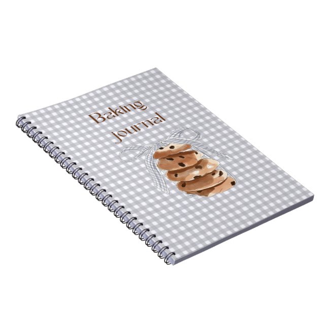 Caderno Espiral Cookie Recipe Notebook for Home Bakers. (Lado Direito)