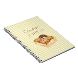 Caderno Espiral Cookie Recipe Notebook for Organizing Homemade