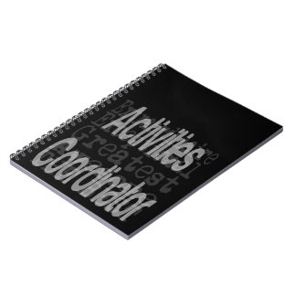 Caderno Espiral Coordenador de Atividades Extraordinário