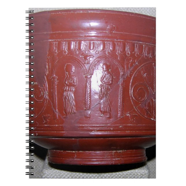 Caderno Espiral Copo de Dragondorff, de Graufesenque, c.150 BC (Frente)