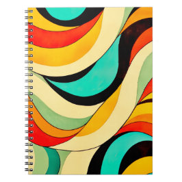 Caderno Espiral Cor da Cor Laranja e Amigos
